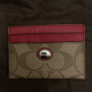 Coach Card Holder